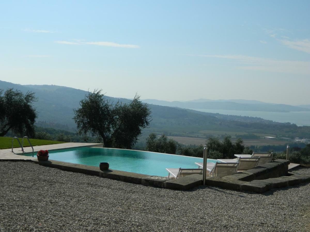 Di Colle In Colle - Country House With Private Pool Tuoro sul Trasimeno Exteriör bild